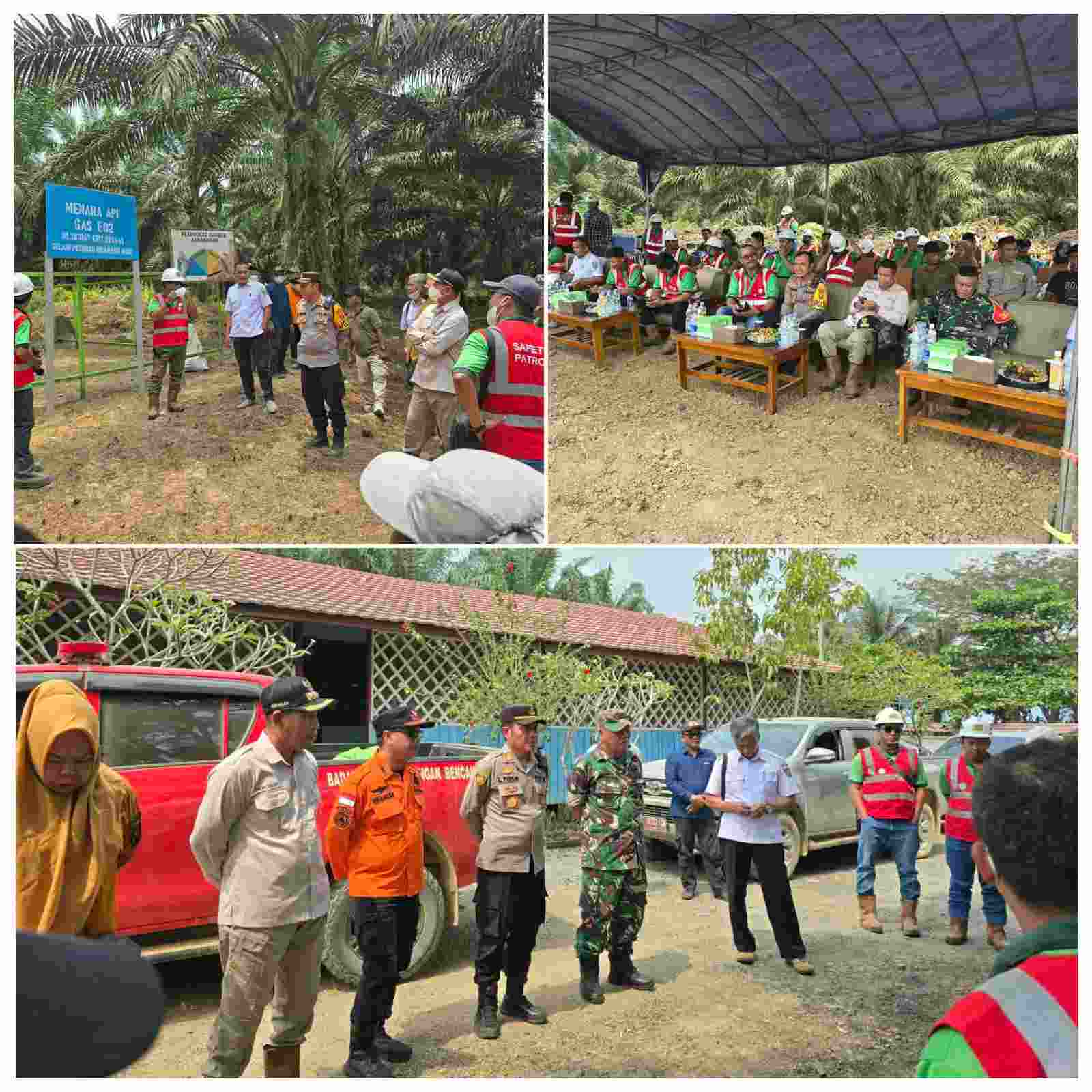 Cegah Karhutla, Polsek Kelay Bersama Perusahaan dan Lintas Sektor Perkuat Kesiapsiagaan
